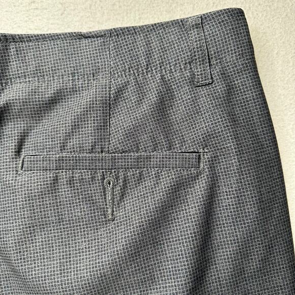 Pebble Beach Men's Performance Shorts Stretch Wicking Sun Protection Gray 38 - Picture 9 of 9